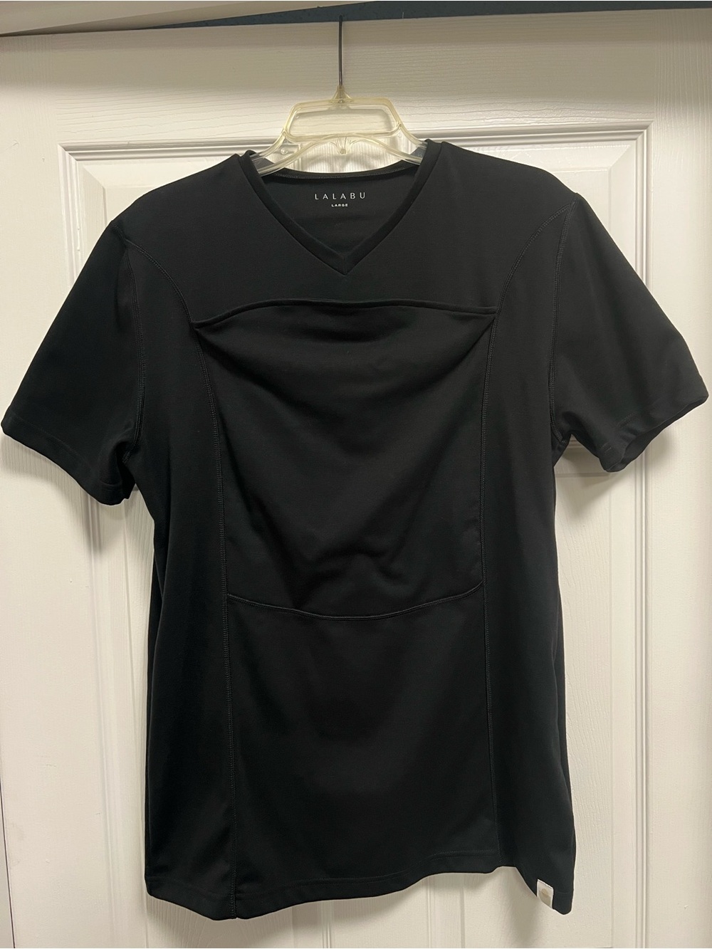 Lalabu Dad Shirt - Size Large, Black, Short Sleeve, Men’s, Babywearing